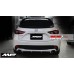 Mazda 3 BM 14-16 Hatchback V Style Rear Bumper Diffuser